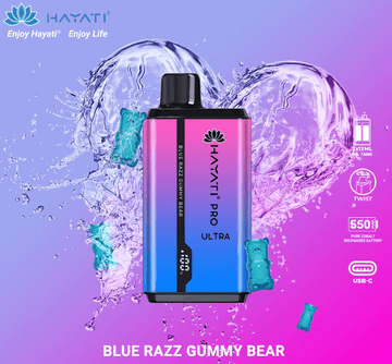 Hayati Pro Ultra 15000 puffs Vape Blue Razz Gummy Bear £9.60