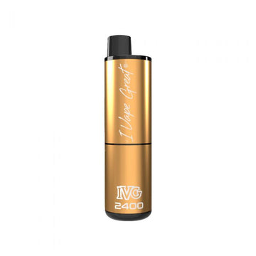 IVG 2400 Peach Mango Ice 2400 Disposable Vape - £9.99