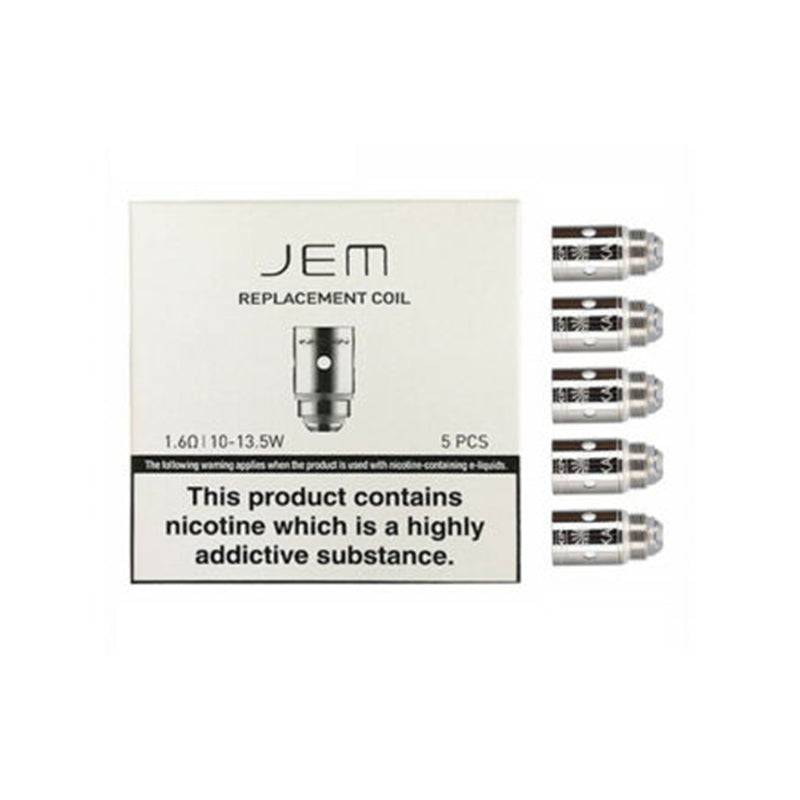 Innokin JEM Coils 1.6 Ohm - Genuine Replacement Coil Heads (Pack of 5) - Vapourse