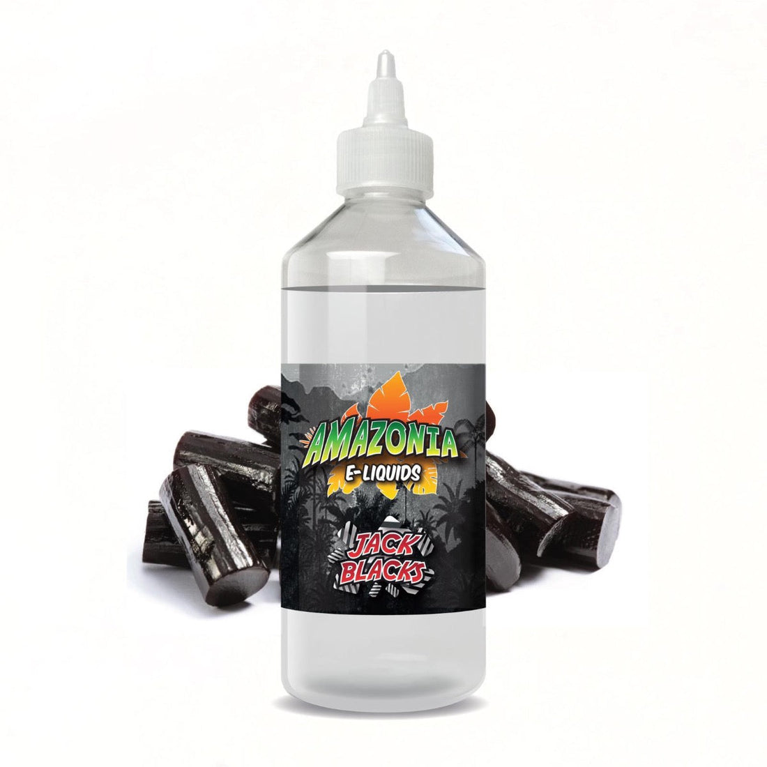 Jack Blacks by Amazonia E-Liquids - 500ml Shortfill - Vapourse