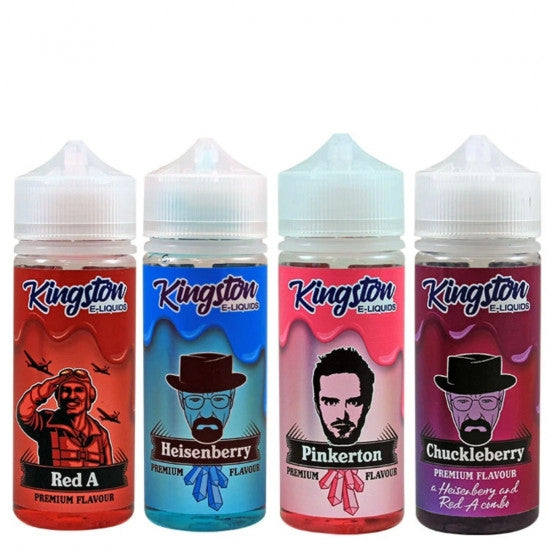 Kingston 100ml E-Liquid - Full Range (70/30 VG/PG) | Premium UK Vape Juice - Vapourse