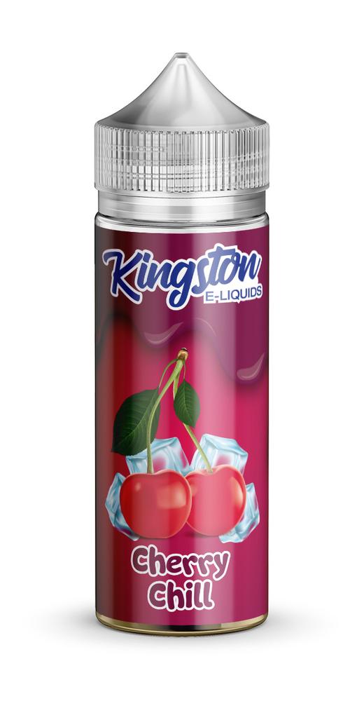 Kingston Cherry Chill E-Liquid 100ml | Refreshing Cherry & Menthol Blend - Vapourse