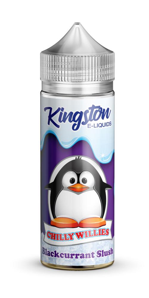 Kingston Chilly Willies - Blackcurrant Slush E-Liquid 100ml | Refreshing Fruity Flavor - Vapourse