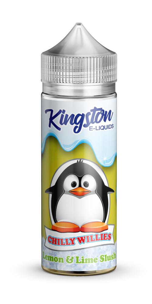 Kingston Chilly Willies - Lemon & Lime Slush E-Liquid 100ml | Refreshing Citrus Blend - Vapourse