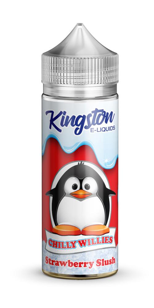Kingston Chilly Willies - Strawberry Slush E-Liquid 100ml | Refreshing Summer Flavor - Vapourse
