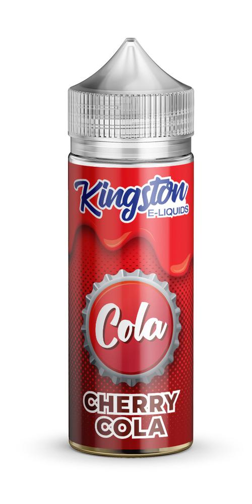 Kingston Cola - Cherry E-Liquid 100ml | Fizzy Cherry Cola Flavor - Vapourse