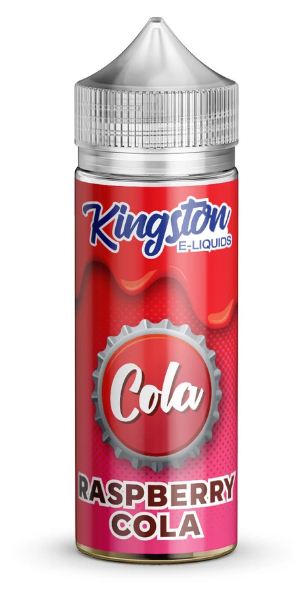 Kingston Cola - Raspberry E-Liquid 100ml | Fruity & Fizzy Refreshment - Vapourse