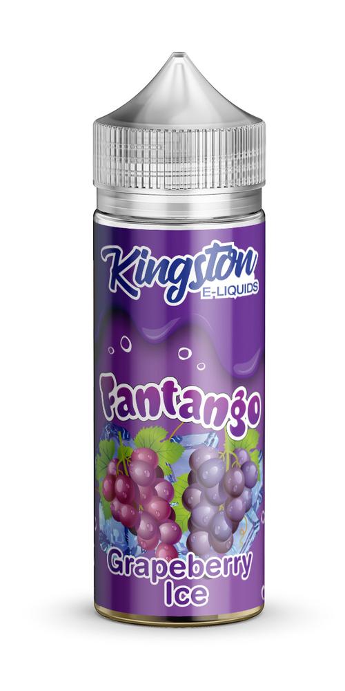 Kingston Fantango - Grapeberry Ice E-Liquid 100ml | Chilled Grape & Berry Delight - Vapourse