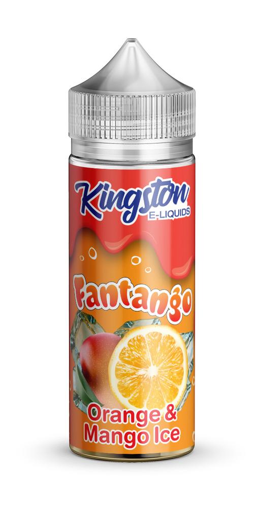 Kingston Fantango - Orange & Mango Ice E-Liquid 100ml | Tropical Chill Fusion - Vapourse