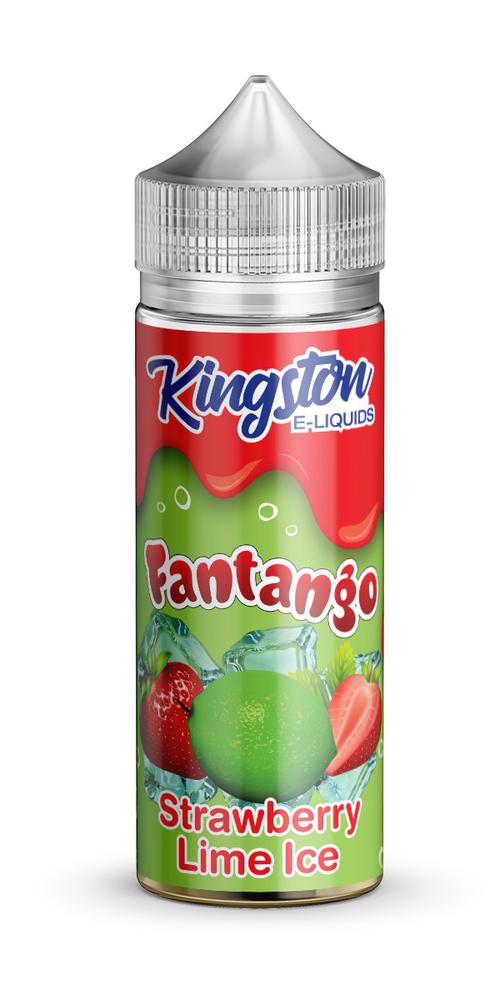 Kingston Fantango - Strawberry Lime Ice E-Liquid 100ml | Refreshing Fruity Chill - Vapourse