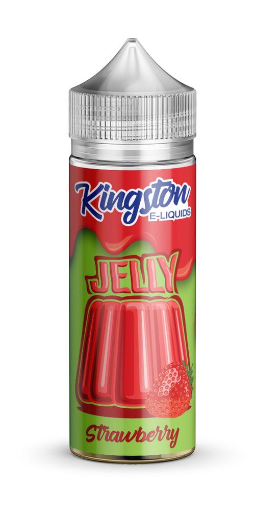 Kingston Jelly - Strawberry E-Liquid 100ml | Sweet Strawberry Delight - Vapourse