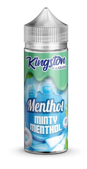 Kingston Menthol - Minty E-Liquid 100ml | Refreshing Polo Mint & Spearmint Blend - Vapourse