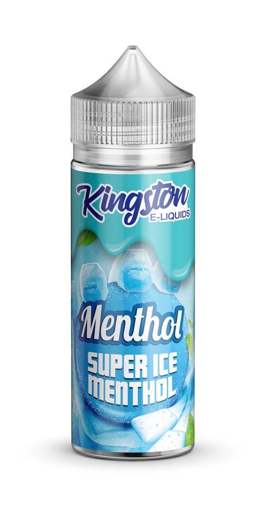 Kingston Menthol - Super Ice E-Liquid 100ml | Intense Menthol Blast - Vapourse