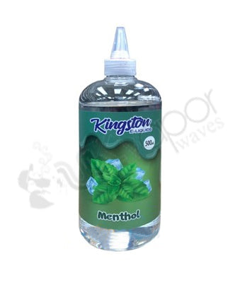 Kingston Menthol E-Liquid 500ml | Refreshing Minty Flavor - Vapourse
