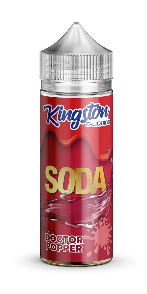 Kingston Soda - Doctor Popper E-Liquid 100ml | Fizzy Soda Delight - Vapourse