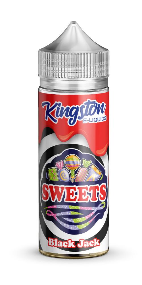 Kingston Sweets - Black Jack E-Liquid 100ml | Classic Aniseed Candy Flavor - Vapourse