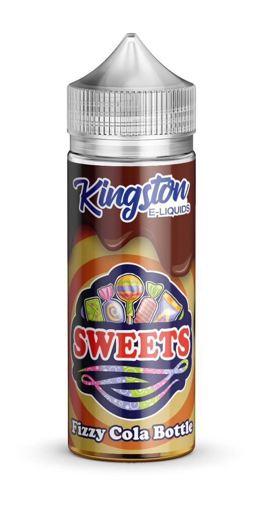 Kingston Sweets - Fizzy Cola Bottles E-Liquid 100ml | Nostalgic Cola Candy Flavor - Vapourse