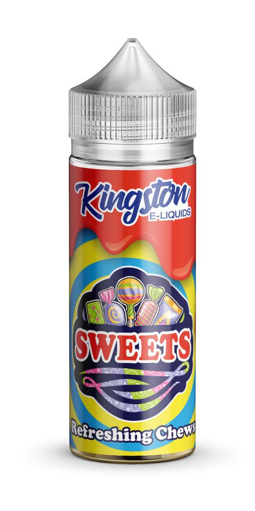 Kingston Sweets - Refreshing Chews E-Liquid 100ml | Sweet & Sour Candy Delight - Vapourse