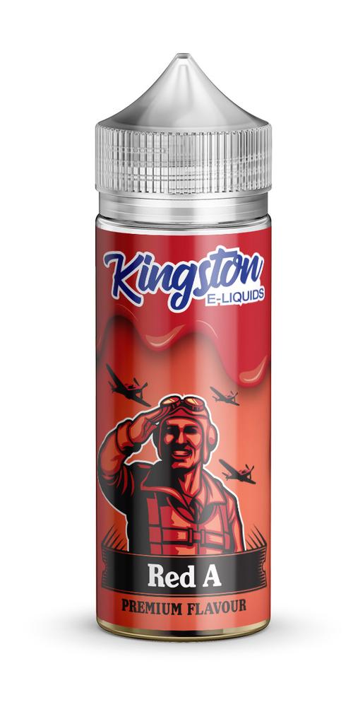 Kingston Zingberry - Red A E-Liquid 100ml | Fruity Minty Fizz Delight - Vapourse