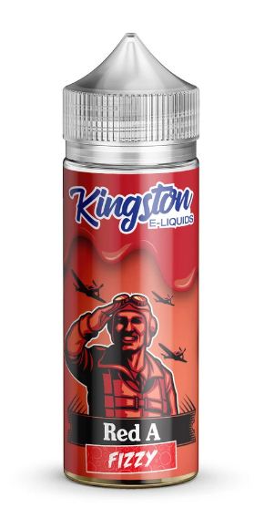 Kingston Zingberry - Red A Fizzy E-Liquid 100ml | Fruity & Minty Refreshment - Vapourse