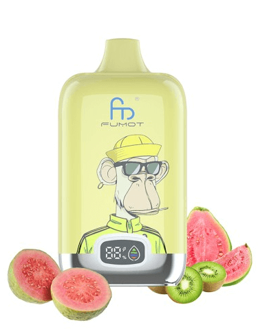 Kiwi Passion Fruit Guava Fumot Digital Box 12000 Disposable Vape - Vapourse