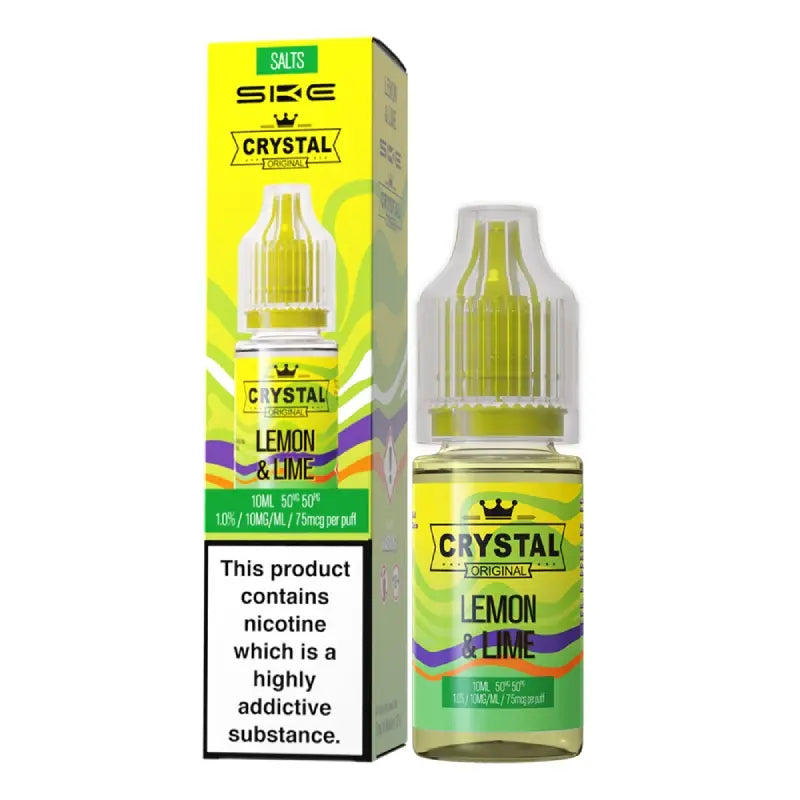 SKE Crystal Nic Salt E-Liquids - 10mg