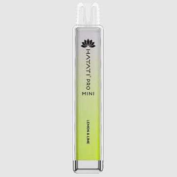 Lemon & Lime Hayati Pro Mini 600 Disposable Vape - Box of 10 | 20mg Nicotine - Vapourse