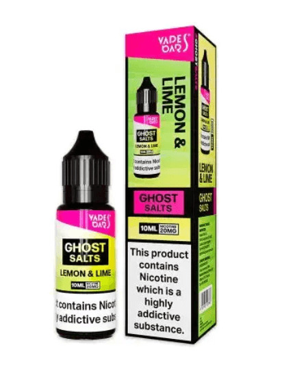 Lemon and Lime Ghost Nic Salts Vape Bars - 10ml - Vapourse