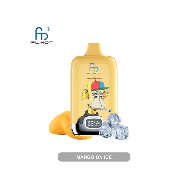 Mango On Ice Fumot Digital Box 12000 Disposable Vape - Vapourse