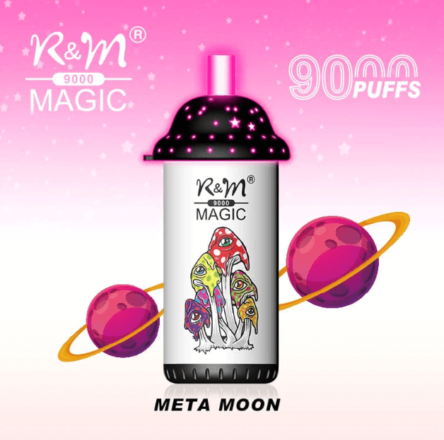 Meta Moon R&M Magic 9000 Puffs Disposable Vape Box of 10