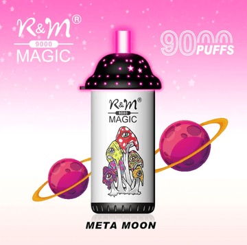 Meta Moon R&M Magic 9000 Puffs Disposable Vape Box of 10