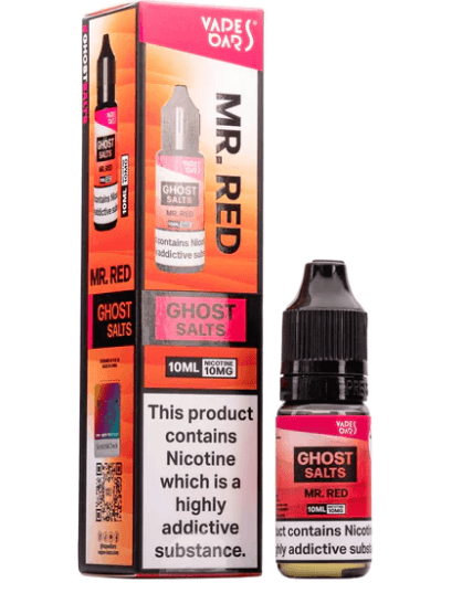 Mr Red Ghost Nic Salts - 10ml E-Liquid - Vapourse