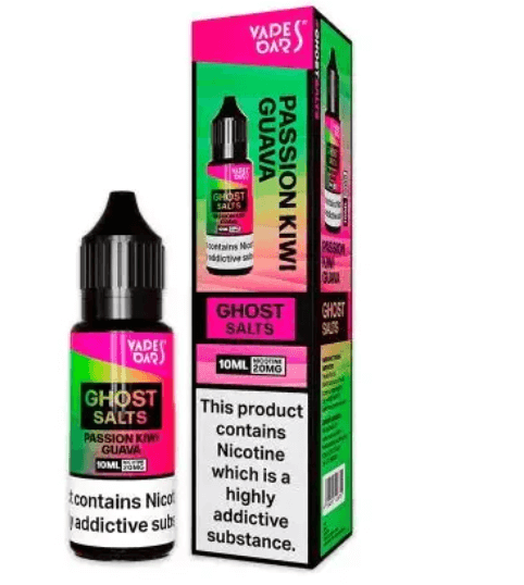 Passion Kiwi Guava Ghost Nic Salts Vape Bars - 10ml - Vapourse