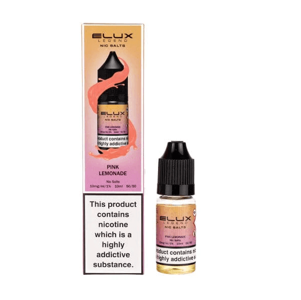Pink Lemonade Nic Salt E-Liquid by Elux Legend - Pack of 10 - Vapourse