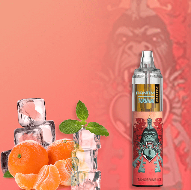 Randm Tornado Tangerine Ice 7000 Disposable - £9.98