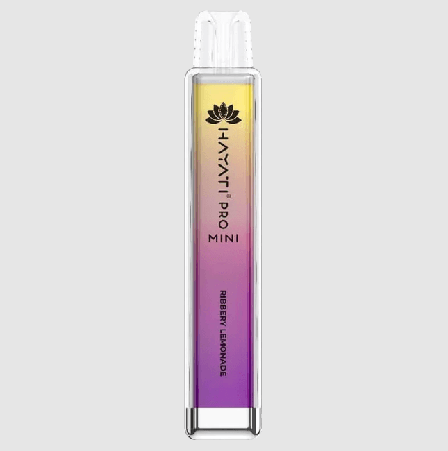 Riberry Lemonade Hayati Pro Mini 600 Disposable Vape - Box of 10 | 20mg Nicotine - Vapourse