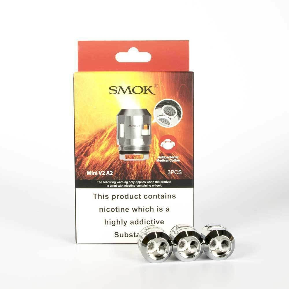 SMOK TFV Mini V2 Replacement Coils - A1, A2, A3 (Pack of 3) - Vapourse