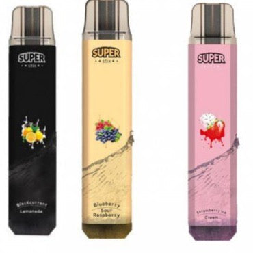 SUPER STIX 4000 Puffs Disposable Pod Device - Box of 10 - Vapourse