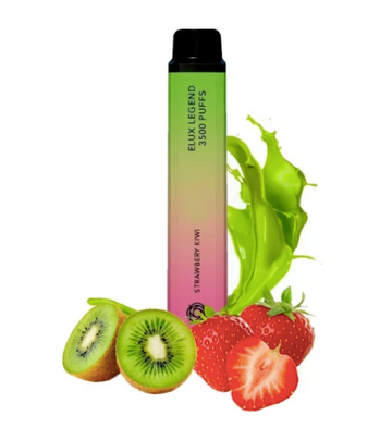 Elux Legend Strawberry Kiwi 3500 Disposable Pack of 10 - £53