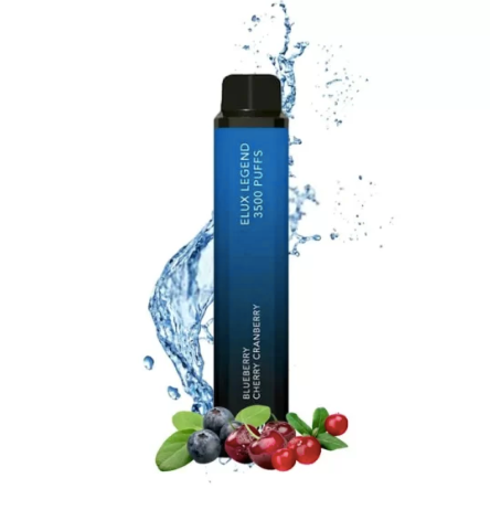 Elux Legend Blueberry Cherry Cranberry 3500 prefilled Box of 10 - £69.99