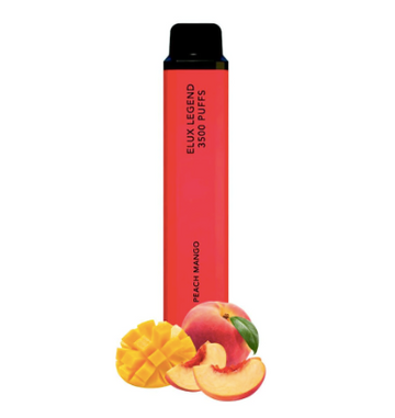 Elux Legend Peach Mango 3500 prefilled Box of 10 - £69.99