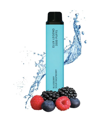 Elux Legend Blueberry Sour Raspberry 3500 prefilled Box of 10- £69.99