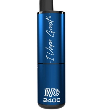 IVG 2400 Blue Raspberry Ice Disposable Vape - £9.99