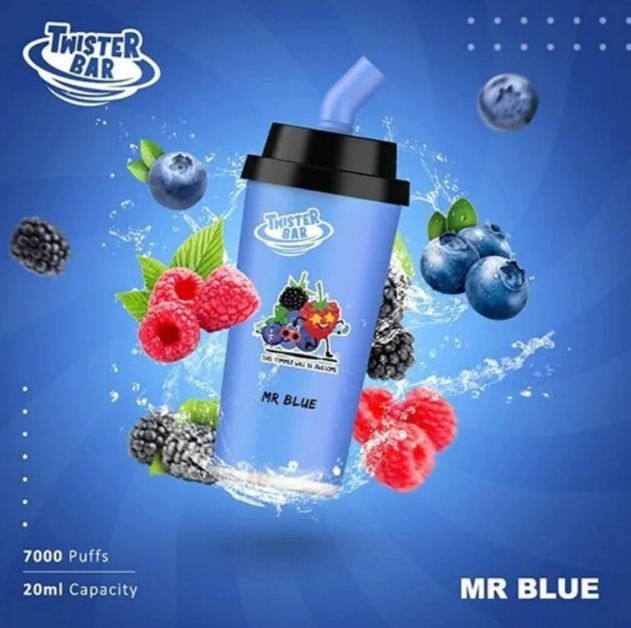 Twister Bar 7000 Puffs Disposable Vape - Ultimate Convenience and Flavor - Vapourse
