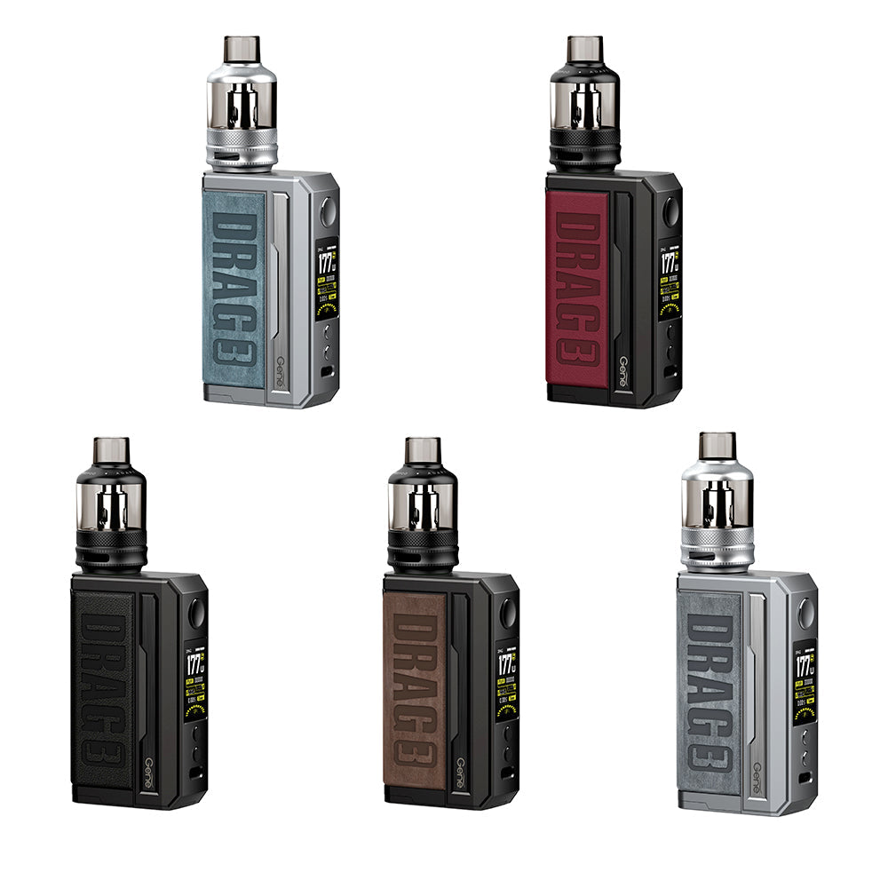 VOOPOO Drag 3 TPP-X Kit - 177W Dual Battery Mod with 5.5ml Pod Tank - Vapourse