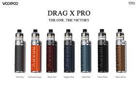 VOOPOO Drag X Pro 100W Pod Kit - Powerful Mod Pod System with 5.5ml Capacity - Vapourse