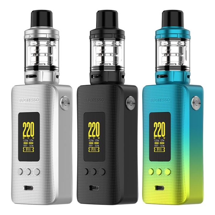 Vaporesso Gen 200 Kit | Powerful 220W Vape with iTank & GTi Coils - Vapourse