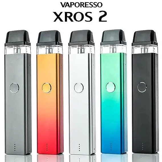 Vaporesso XROS 2 Pod Vape Kit | 1000mAh Battery & Adjustable Airflow - Vapourse