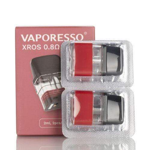 Vaporesso XROS Replacement Pods | 2ml Capacity with Mesh Coils - Vapourse