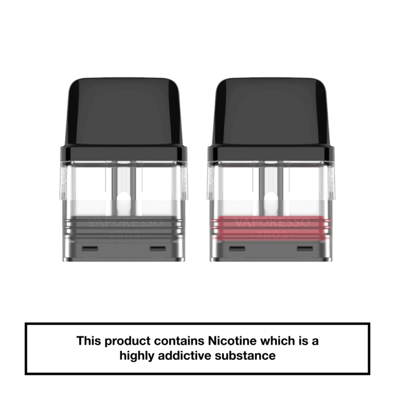 Vaporesso XROS Replacement Pods | 2ml Capacity with Mesh Coils - Vapourse
